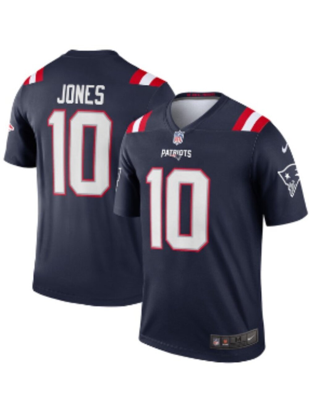 Mac Jones Patriots Nike Legend Jersey Navy XXL NFL Player Performance Shirt